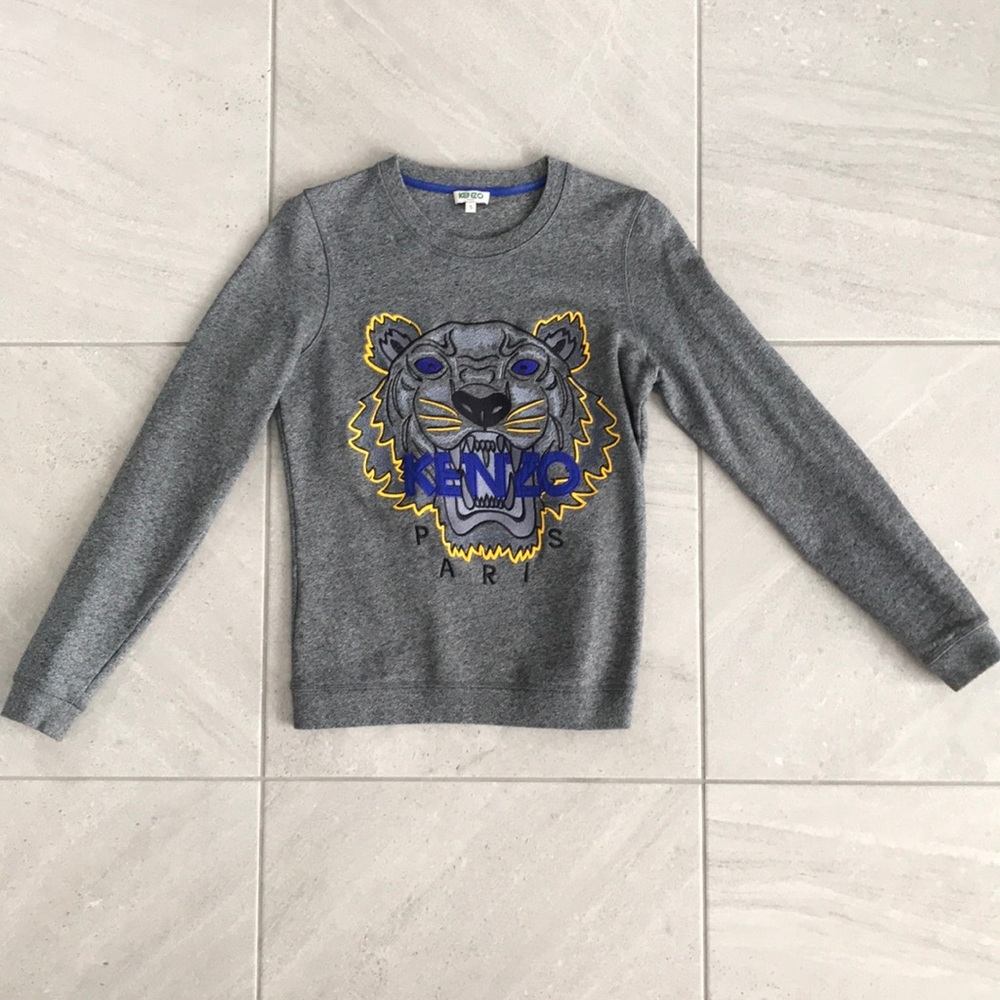Kenzo Paris Grey Sweater